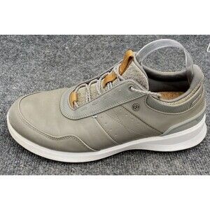 FootJoy FJ Stratos 50042 • Men’s Golf Shoes • Gray Leather • Size 10.5 M
